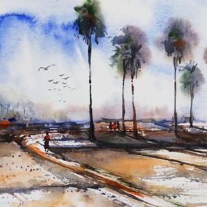Village Nature After Rain